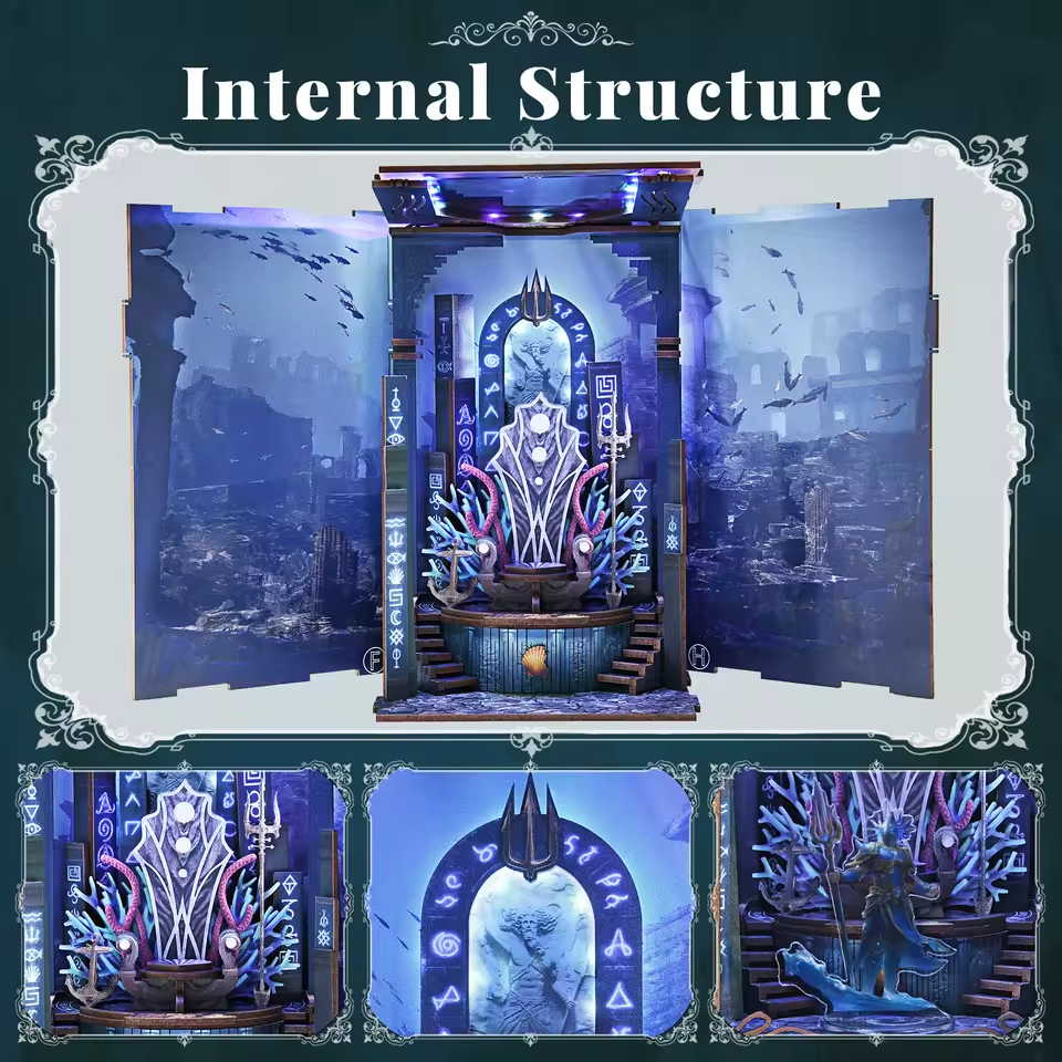 Bookleez™ Throne of Aqua