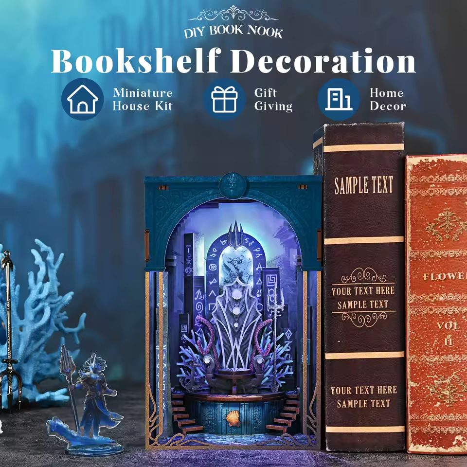 Bookleez™ Throne of Aqua