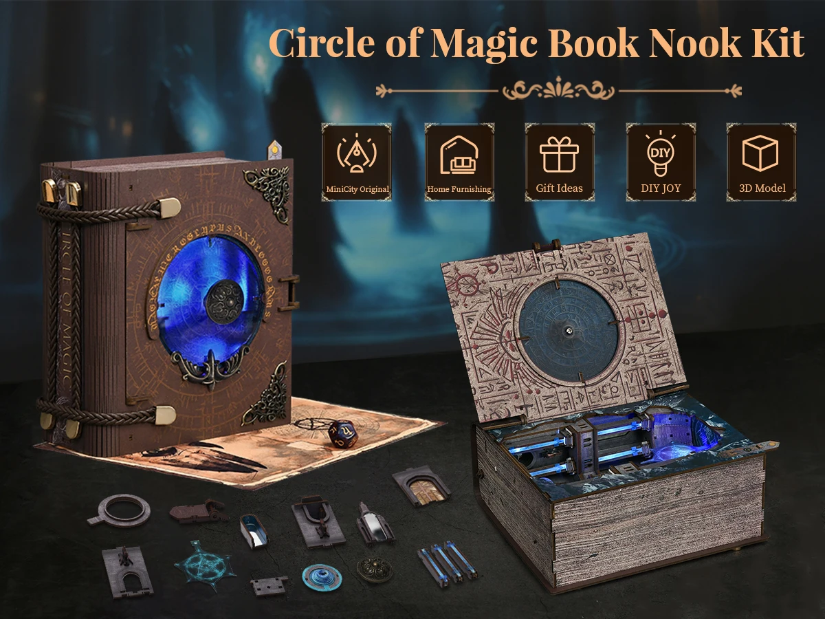 Bookleez™ Circle of Magic — Spellbook Edition