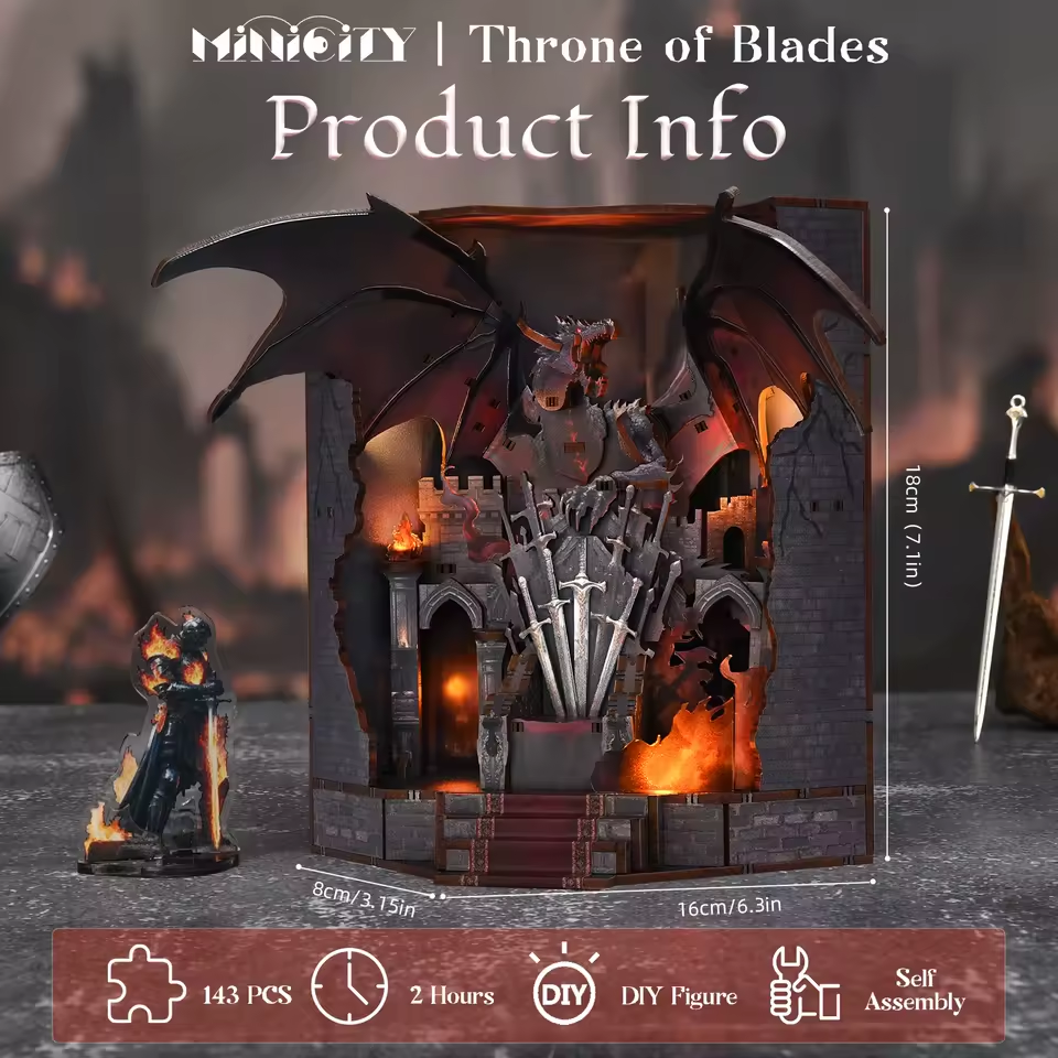 Bookleez™ Throne of Blades