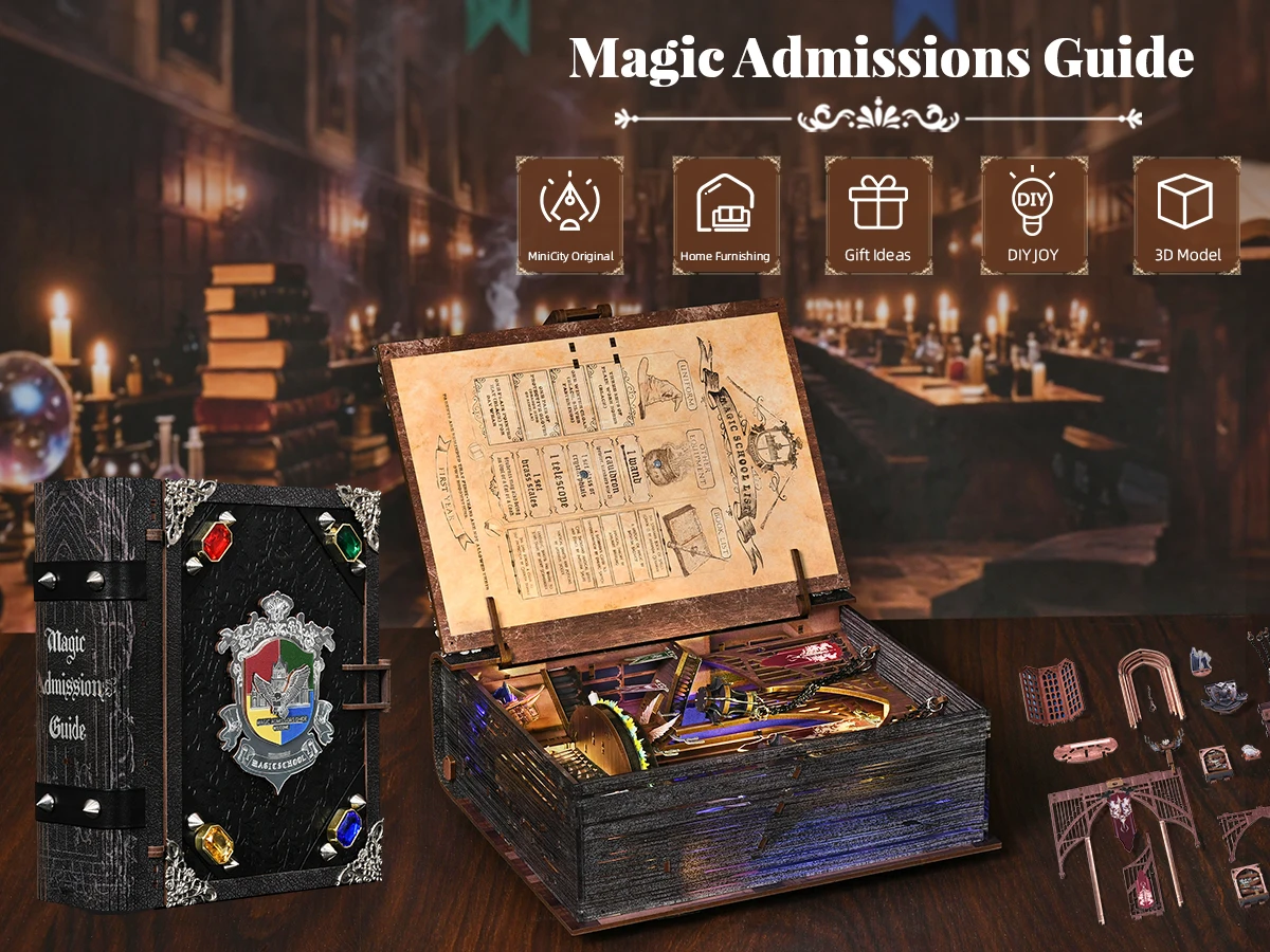 Bookleez™ Magic Admissions Guide — Spellbook Edition