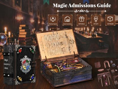Bookleez™ Magic Admissions Guide — Spellbook Edition