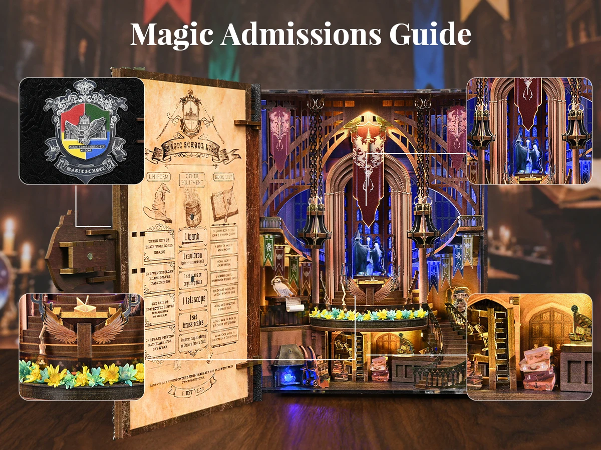 Bookleez™ Magic Admissions Guide — Spellbook Edition