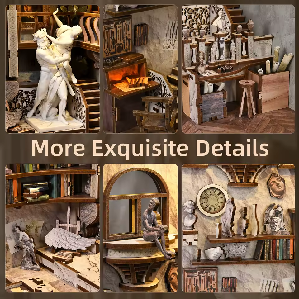 Bookleez™ Bernini's Sculpture Workshop