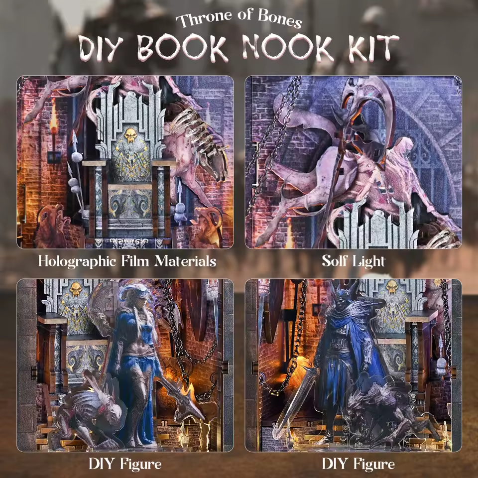 Bookleez™ Throne of Bones