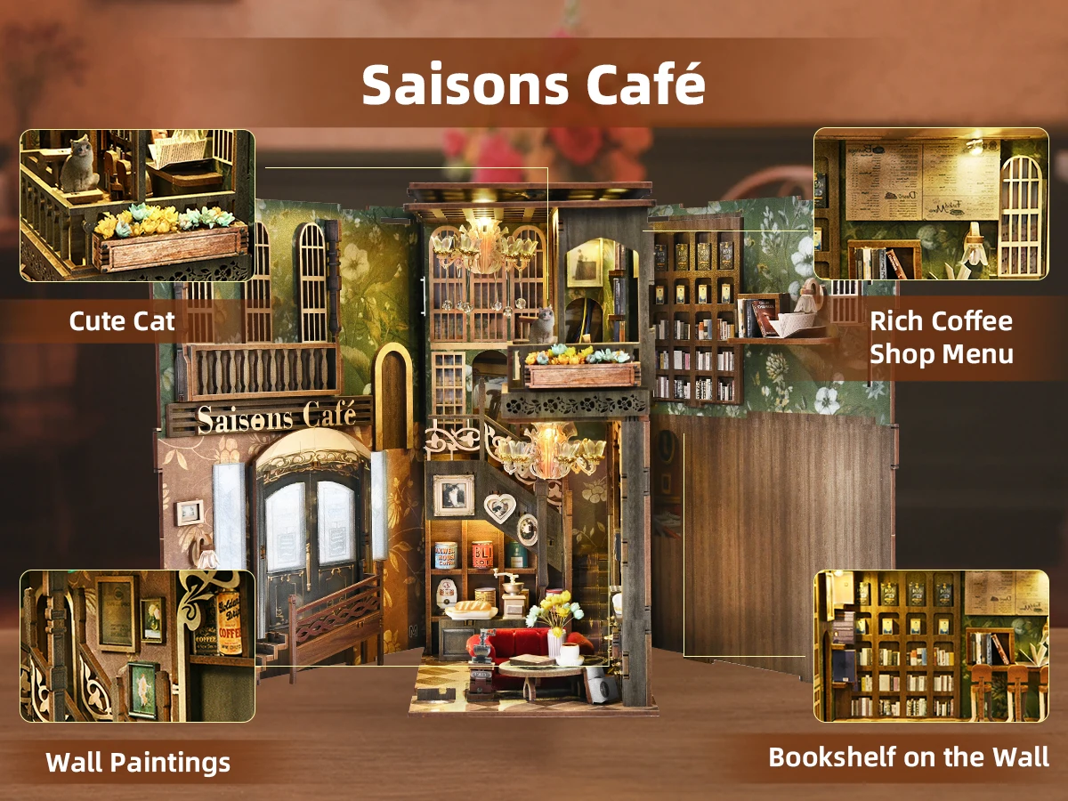 Bookleez™ Saisons Café