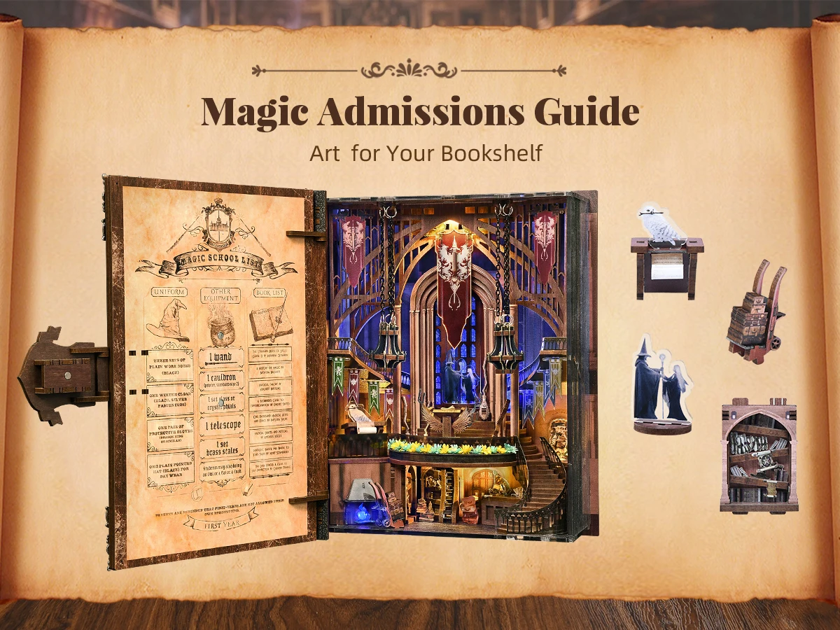 Bookleez™ Magic Admissions Guide — Spellbook Edition